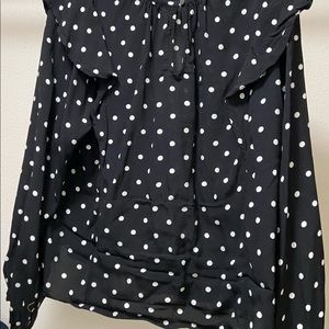 GAP Polka Dot Frill Top